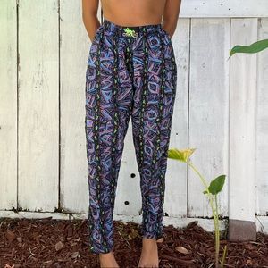 Gecko hawaii parachute pants from the '90s